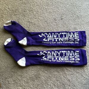 Anytime Fitness Unisex Athletic Running Socks!
